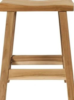 Muubs Stole > Ilowa Taburet H46,5 cm, Teak