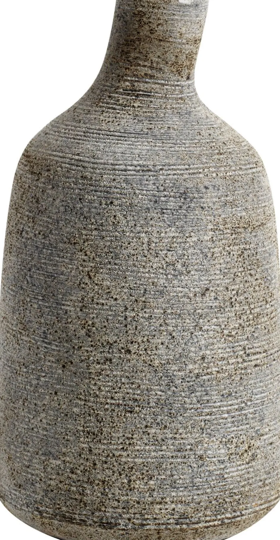 New Muubs Stain Vase H, Gråbrun