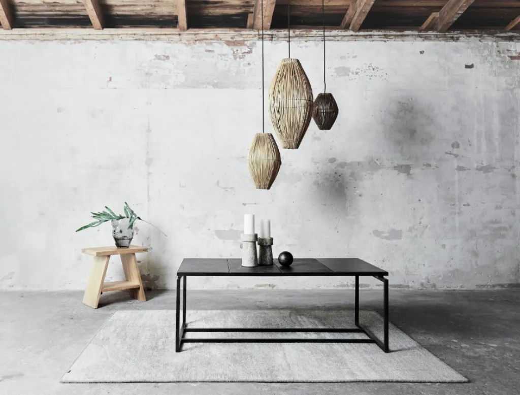 Online Tera Taburet H45 cm, Teak Stole