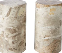 Muubs Salt Og Peber|Salt Og Peber > Vita Salt- og Pebersæt 8,5 cm, Seashell Natur