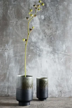 New Muubs Lago Vase H, Forest Green