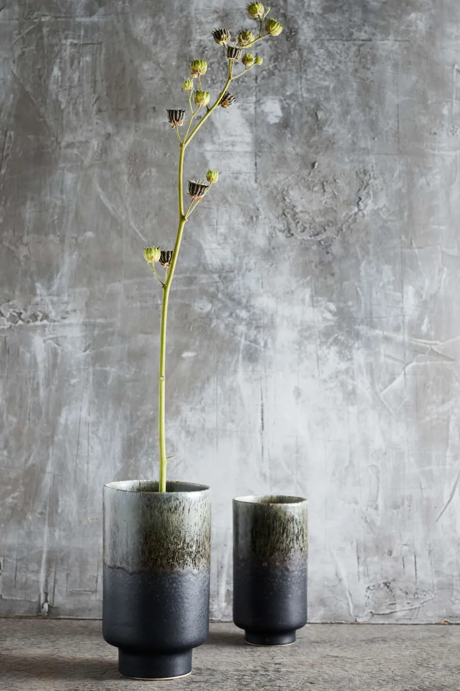 Muubs Lago Vase H, Forest Green