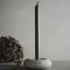 Clearance Luna Lysestage Ø13 cm, Grå Lysestager