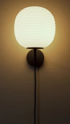 Online Lantern Væglampe Ø25 cm, Hvid Lamper Til Soveværelset|Lamper Til Køkkenet
