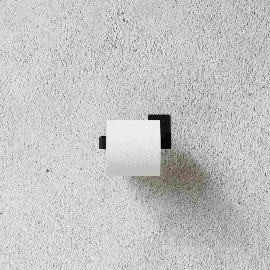 Clearance NICHBA Toiletrulleholder, Sort