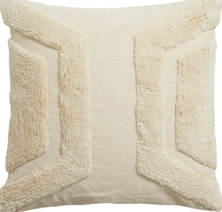 Clearance Nordal Alya Pudebetræk 48x48 cm, Offwhite