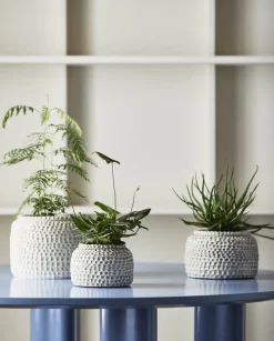 Discount Aoba Krukke H, Hvid Stue|Urtepotter Og Krukker