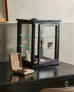 New Nordal Arno Glasmontre 50x37 cm, Sort/Natur