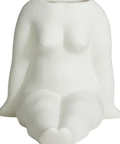 Best Nordal Avaji Vase H, Hvid