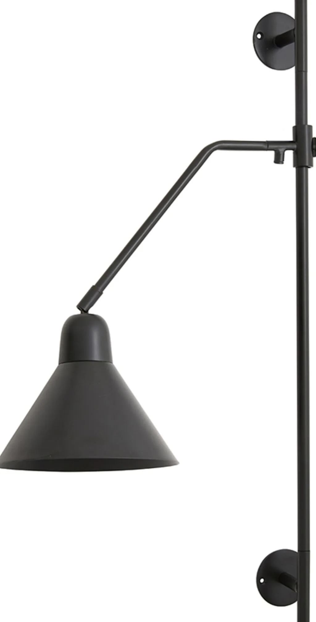 Nordal Lamper Til Soveværelset|Lamper Til Køkkenet > Buck Væglampe 82 cm, Sort
