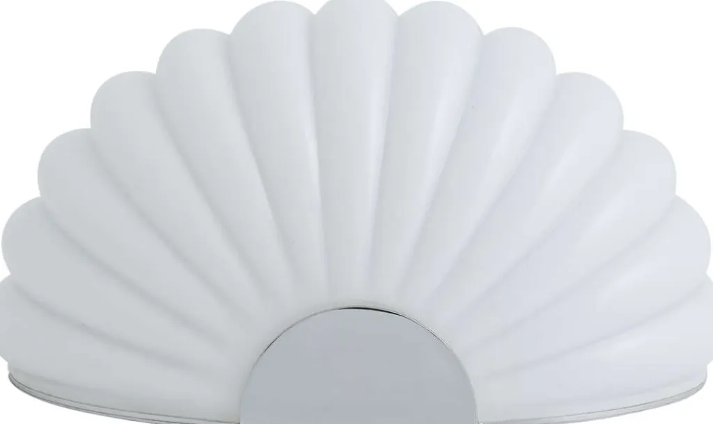 Chia Bordlampe 27,5 cm, Krom/Hvid Lamper Til Kontoret|Lamper Til Soveværelset