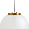 Sale Nordal Frost Pendel ?40 cm, Hvid/Gylden