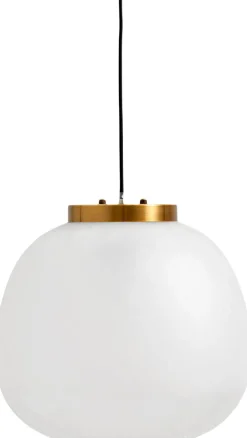 Sale Nordal Frost Pendel ?40 cm, Hvid/Gylden