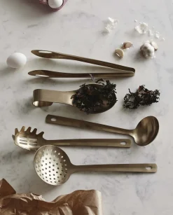 Clearance Goldies Ske 23.5 cm, Mat Guld Serveringsbestik