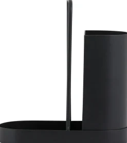 Hot Nordal Kaki Holder til opvaskebørste 8,4x17,9 cm, Sort