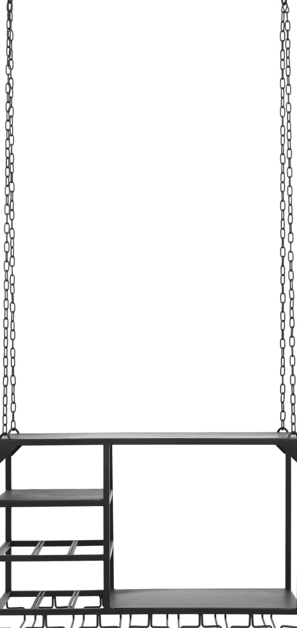Nordal Loft Køkkenhylde 65x30 cm, Sort