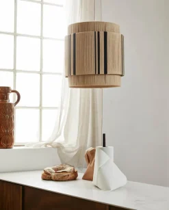 Discount Nordal Piper Køkkenrulleholder H31 cm, Akacietræ