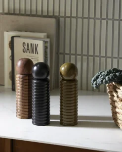 Clearance Ras Krydderikværn H20 cm, Akacietræ Salt Og Peber|Salt Og Peber