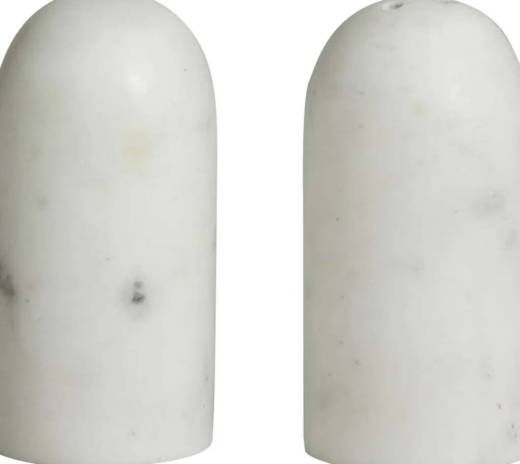 Nordal Salt Og Peber|Salt Og Peber > Sumak Salt- og Pebersæt H7,5 cm, Marmor