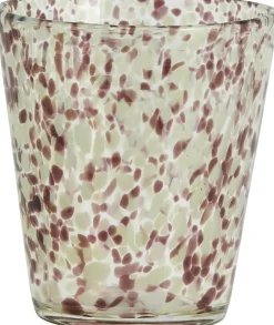 Hot Nordal Tepin Drikkeglas 25 cl, Brun/Grøn