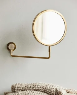 Clearance Tesia Vægspejl 27x39 cm, Guld Entre|Spejle
