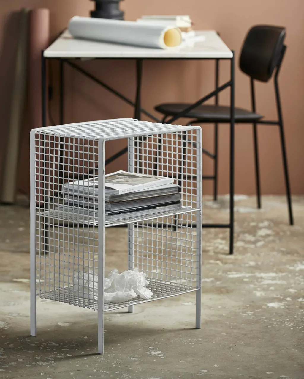 Hot Tuo Sidebord H60 cm, Hvid Borde
