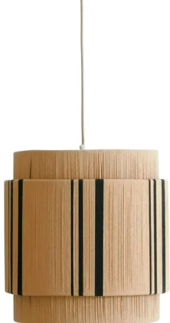 Discount Nordal Vinata Pendel и40 cm, Beige/Sort