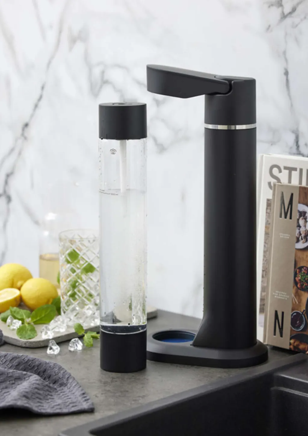 Outlet Sodavandsmaskine 800 ml, Sort Drikke Og Brygning