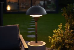 Hot Terrassevarmer til Bord, Sort Uderum
