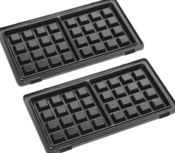 New Vaffelplader 2 stk, Sort Bagning Og Dessertmaskiner