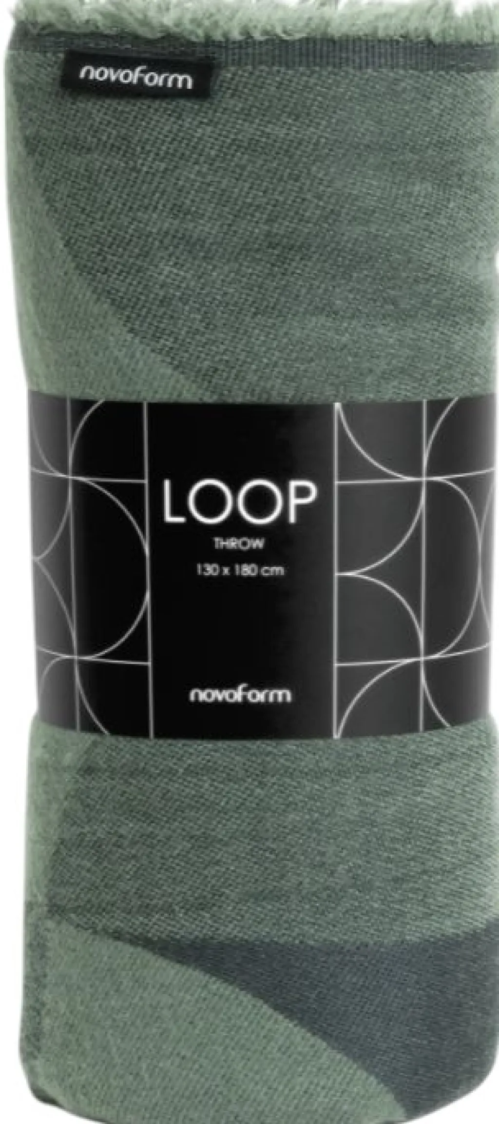 Novoform Uderum|Plaider Og Tæpper > Loop Plaid 130x180 cm, Laurel Grøn