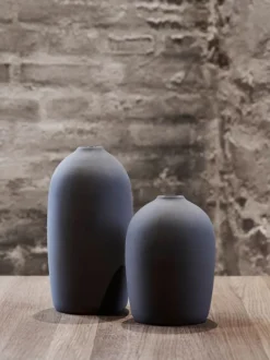 Novoform Stue|Vaser > Raw Vase H20 cm, Grå