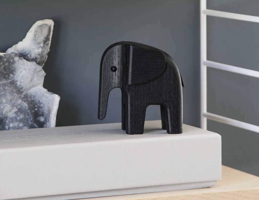 Outlet Baby Elefant, Træfigurer Og Figurer