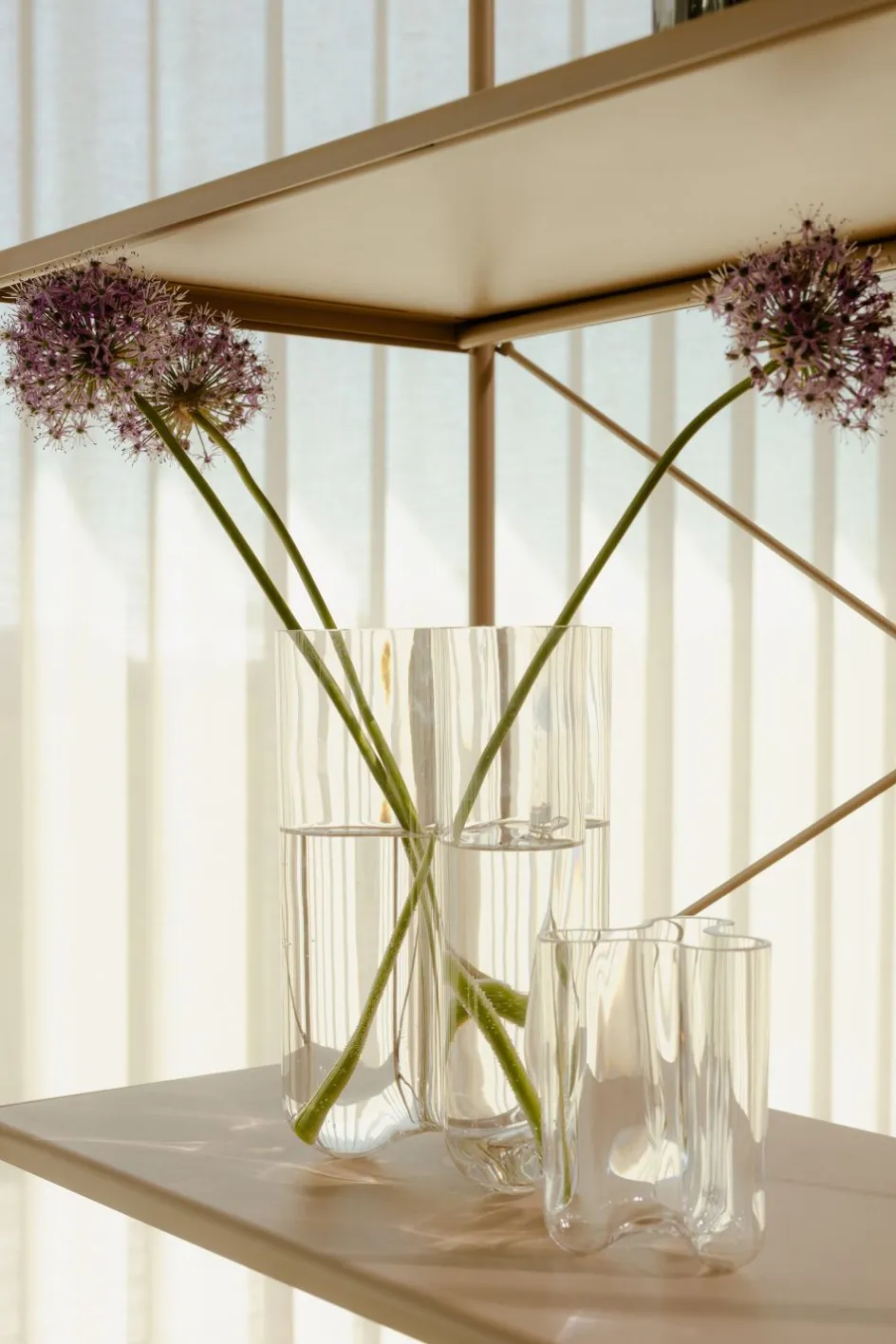 Hot Novoform Clover Vase H, Klar