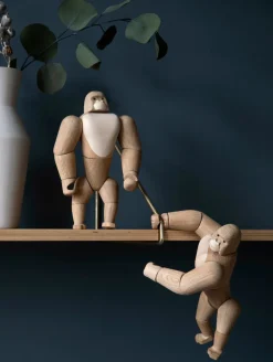 Gorilla, Eg/Ahorn Træfigurer Og Figurer