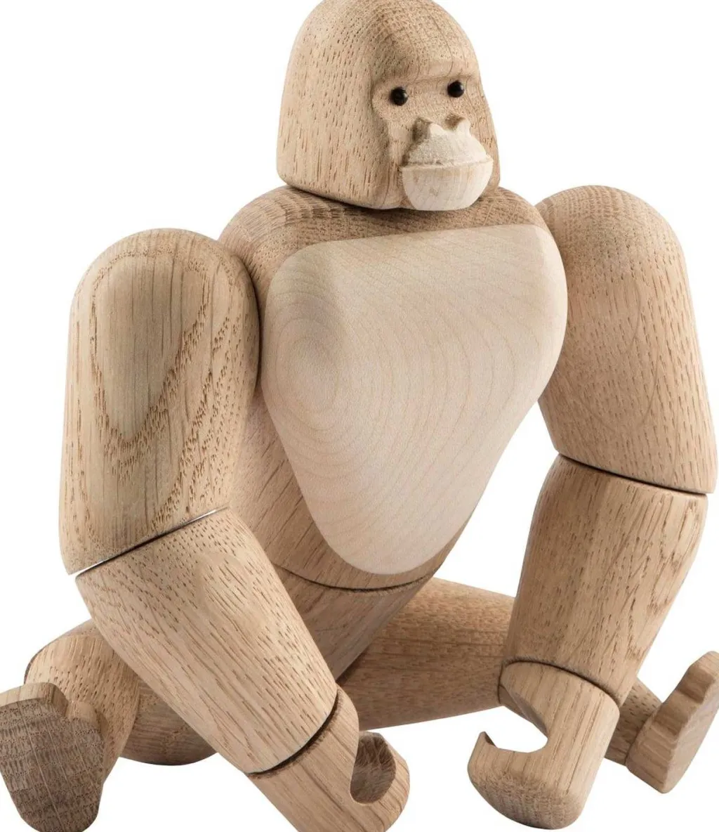 Gorilla, Eg/Ahorn Træfigurer Og Figurer