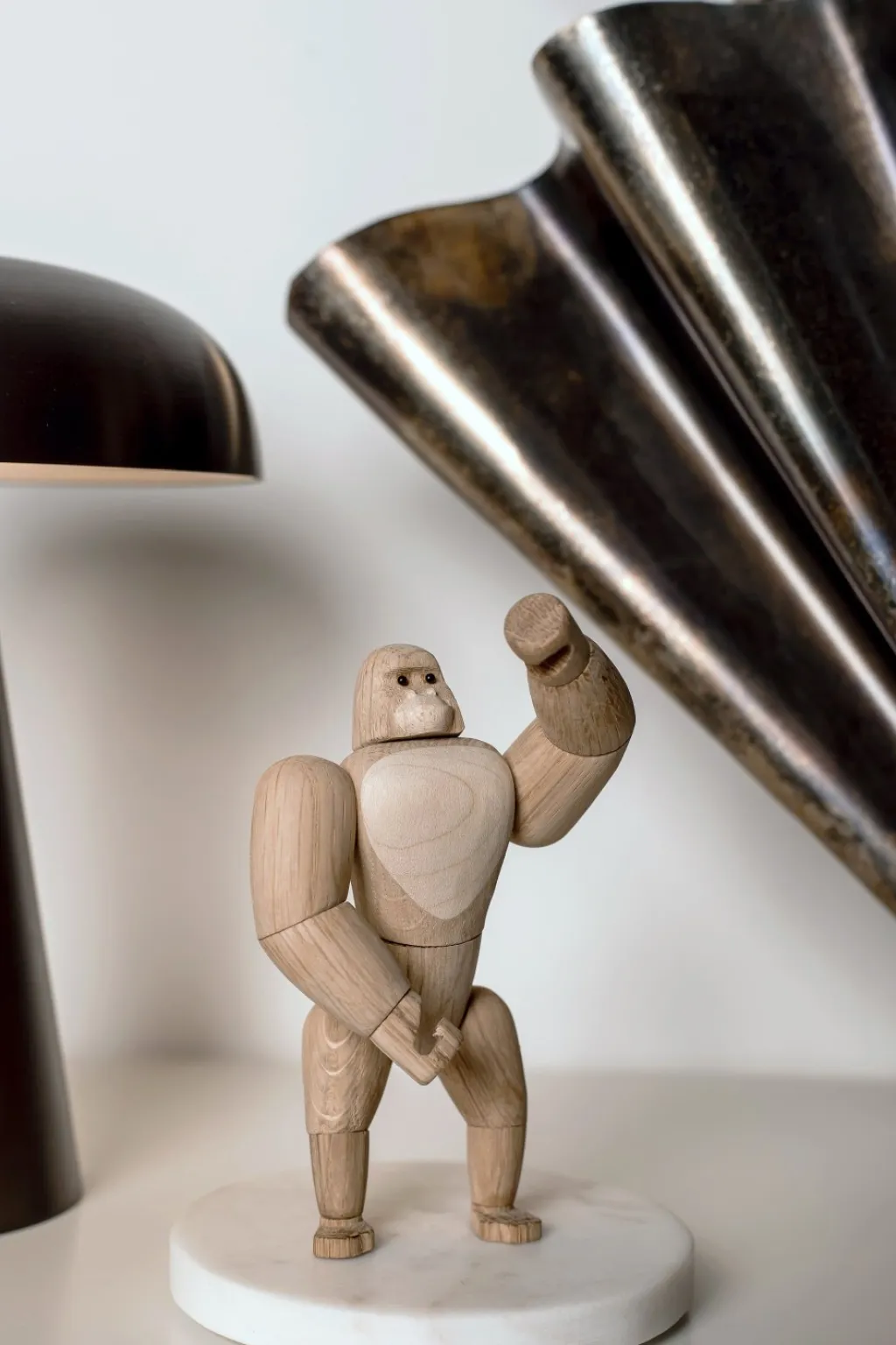 Hot Gorilla Mini, Eg/Ahorn Træfigurer Og Figurer