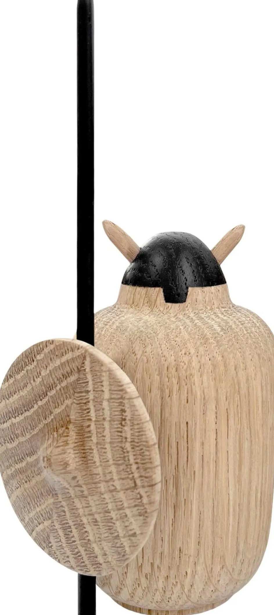 Novoform Viking Gorm, Natur/Sort Eg