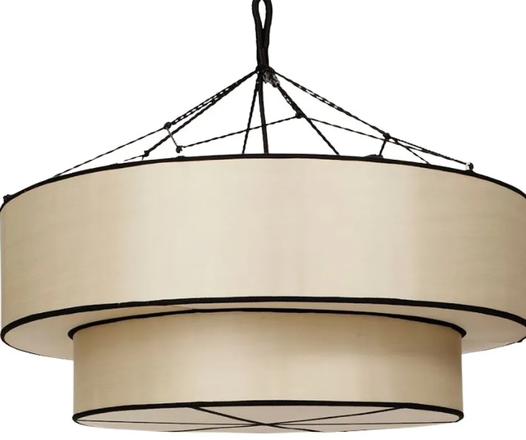 Outlet Indochina Classic Loftslampe Tophat ?75 cm, Kit/Sort Loftlamper