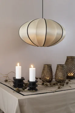 Outlet Indochina Classic Lampeskærm Pumpkin Ø65 cm, Kit/Sort Børn Lamper Til Soveværelset|Lamper Til Børneværelset