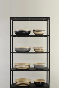 Outlet Salatskål Ø34 cm, Natur/Grå Skåle|Spisestue