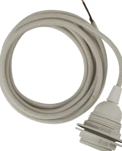 Best Oi Soi Oi Stofledning m. E27 Fatning 3 m., Offwhite
