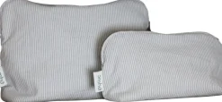 Discount OMHU Mini Strib Makeuppung 24x15 cm, Lys Grå