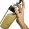 New Dressingflaske 350 ml, Klar Dressingflasker, Olie- Og Eddikeflasker|Opbevaring Til Køkkenet