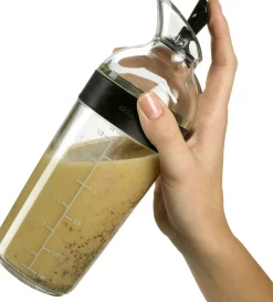 New Dressingflaske 350 ml, Klar Dressingflasker, Olie- Og Eddikeflasker|Opbevaring Til Køkkenet