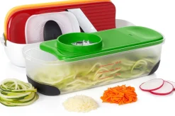 Online OXO Mandolinjern Spiralizer- og Grater-sæt, Hvid