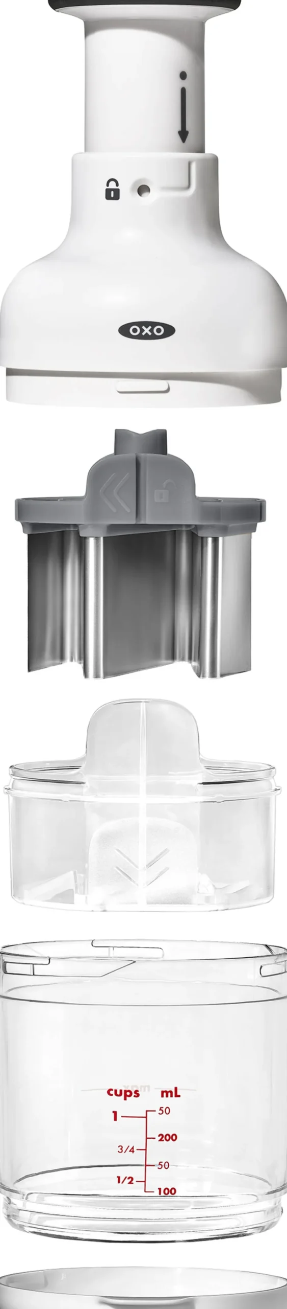 Clearance OXO Minihakker, Hvid