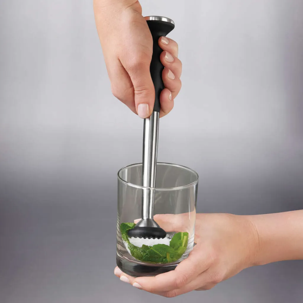 Clearance Muddler, Sort Barudstyr