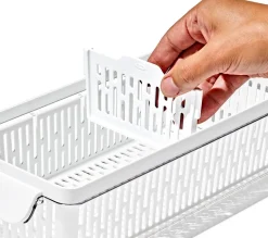 Outlet Good Grips Køleskabsopbevaring , Hvid Opbevaring Til Køkkenet