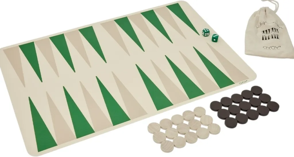 OYOY Spil > Backgammon 33,5x49 cm,